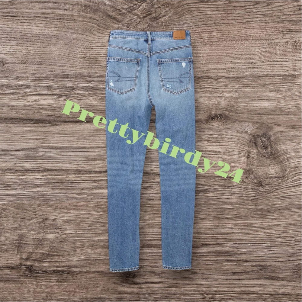 AEO Cool Classic Ripped Mom Jeans - Picture 3 of 11